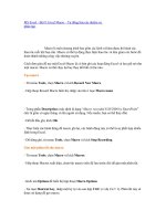 Tài liệu Excel macro - Tự động hóa các nhiệm vụ phức tạp pptx