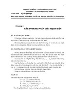 Tài liệu Các phương pháp giải mạch điện pptx