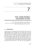 Tài liệu Kalman Filtering and Neural Networks P7 pptx