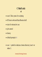 Tài liệu Unixintro- Introduction to Unix- P2 ppt