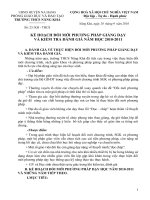 Gián án KH Doi moi PPDH va KTDG 20102011