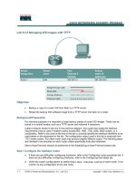 Tài liệu Lab 5.2.5 Managing IOS Images with TFTP pptx