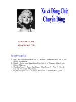 Tài liệu Xe và dòng chữ chuyển động doc