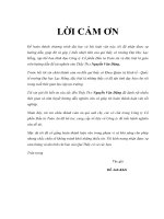 Đề tài một số giải pháp marketing nhằm mở rộngthị trường tiêu thụ than tại bình dương của công ty cổ phần đầu tư toàn an 