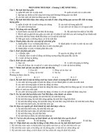 Bài soạn Hệ sinh thái, sinh quyển và tài nguyên