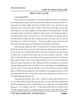 Nghiên cứu các nhân tố ảnh hưởng việc ứng dụng thương mại điện tử của các KS tại TP huế 