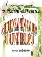 Gián án GIÁO ÁN TẬP ĐỌC (TUẦN 21) L3