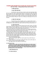 Tài liệu PHƯƠNG PHÁP NGHIÊN CỨU VÀ GIÁO DỤC CỦA ĐẠI HỌC SEOUL ppt