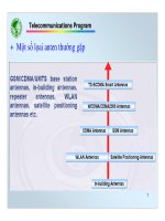 Tài liệu Telecommunications Program+ Một số lọai anten thường gặp1Telecommunications pdf