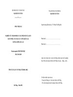 Nghiên cứu thành phần và sự phân bố của giun đất ở phía tây nam của vườn quốc gia kon ka kinh, gia lai 