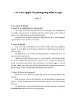 Tài liệu Giáo trình Nguyên tắc phương pháp thẩm định giá (phần 2) pptx