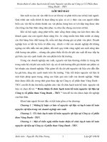 Hoàn thiện tổ chức hạch toán kế toán nguyên vật liệu tại công ty cổ phần than vàng danh – TKV 