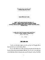 Một số giải pháp quản lí chất lượng đội ngũ giáo viên trường trung cấp nghề phát thanh truyền hình thanh hoá 