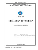Hoàn thiện công tác kế toán tập hợp chi phí sản xuất và tính giá thành sản phẩm tại xí nghiệp bao bì hùng vương 
