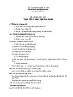 Tài liệu Đề cương thực tập vi sinh pptx