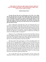 Tài liệu CỐNG HIẾN CỦA PH.ĂNG-GHEN TRONG SỰ PHÁT TRIỂN LÝ LUẬN VỀ THỜI KỲ QUÁ ĐỘ VÀ CON ĐƯỜNG PHÁT TRIỂN 