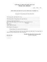 Tài liệu Đơn đăng ký bổ sung nghiệp vụ docx