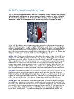 Tài liệu Sai lầm lớn trong thương hiệu xây dựng docx