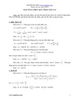 Tài liệu Giải toán trên máy tính P1 pdf