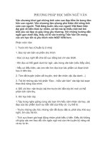 Gián án phương pháp học Văn( T2- 2011)