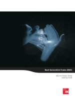 Tài liệu Next Generation Frame 600 mm Products Table of Contents doc