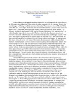 Tài liệu Ways of Speaking in a Mexican Transnational Community docx