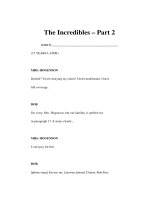 Tài liệu The Incredibles – Part 2 ppt