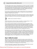 Tài liệu Creating Cool Web Sites with HTML, XHTML and CSS (2010)- P9 ppt