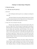 Tài liệu Chương I: Lý luận chung về hàng hóa pdf