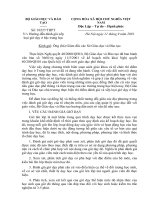 Gián án CV10227-2001-BGD ( Hướng dẫn đánh giá xếp loại giờ dạy ở bậc trung học)