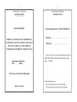 Nghiên cứu tương quan giữa thành phần và sự phân bố của giun đất với chất lượng đất ở một số vùng trồng cây công nghiệp tại xã hiệp hòa, huyện hiệp đức, tỉnh quảng nam  