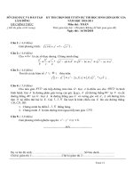 Gián án Thi học sinh giỏi toán 12 tt