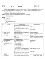 Bài soạn Giáo án từ tiết 20-25