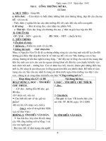 Gián án Giáo án 7 - 2 cột hay