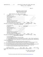 Tài liệu MẪU HỢP ĐỒNG CHUYỂN ĐỔI QUYỀN SỬ DỤNG ĐẤT ppt