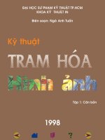 kỹ thuật trạm hóa ảnh tập 1 căn bản