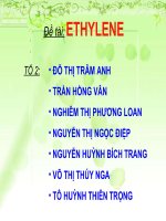 Bài giảng ethylen