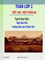 Gián án MỘT PHẦN BA