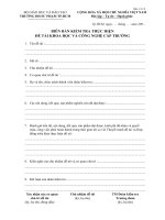 Tài liệu Biểu mẫu 