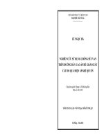 Nghiên cứu sử dụng chống sét van trên đường dây cao áp để giảm suất cắt do quá điện áp khí quyển 