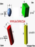 Tài liệu Bài tập hình học 12 - Tập 3 doc