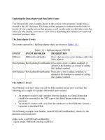 Tài liệu Exploring the DataAdapter and DataTable Events docx