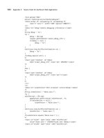 Tài liệu XML, XSLT, Java, and JSP: A Case Study in Developing a Web Application- P15 pptx