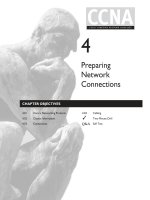 Tài liệu Preparing Network Connections pptx