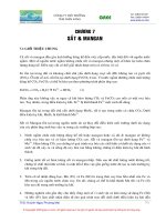 Tài liệu Chương 7: Sắt và Mangan ppt