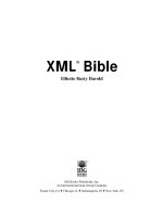 Tài liệu XML™ Bible - Elliotte Rusty Harold docx