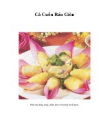 Tài liệu Cá Cuốn Rán Giòn doc