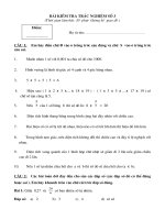 Gián án Đề kiểm tra dành cho HSG lớp 5 - đề 7