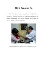 Tài liệu Dịch đau mắt đỏ doc