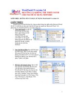 Tài liệu BỘ CÔNG CỤ KHÔNG THỂ THIẾU DÀNH CHO NGƯỜI SỬ DỤNG MSWORD pptx